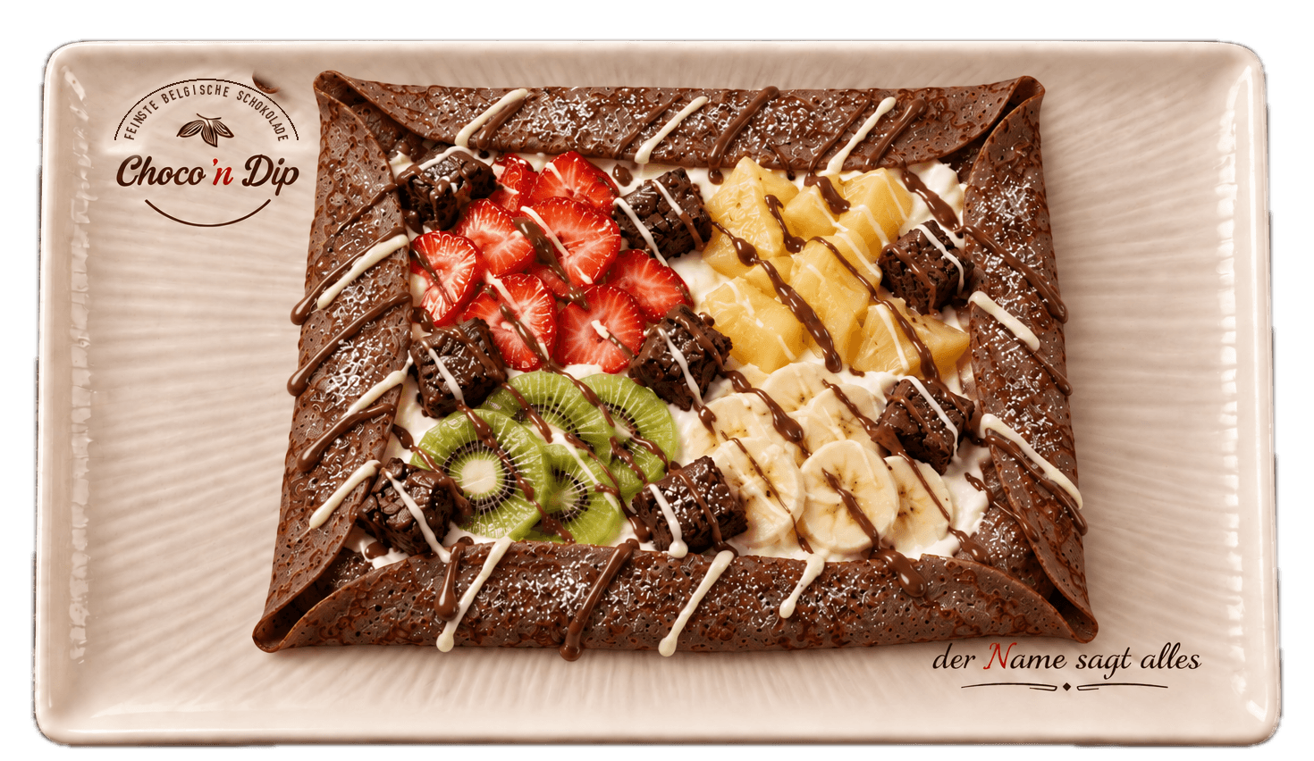 Choco 'n Dip Crêpe