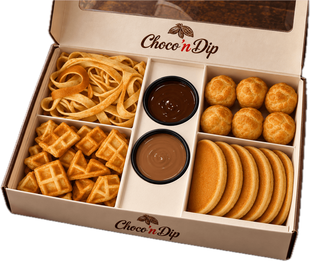 Choco 'n Dip Box klein